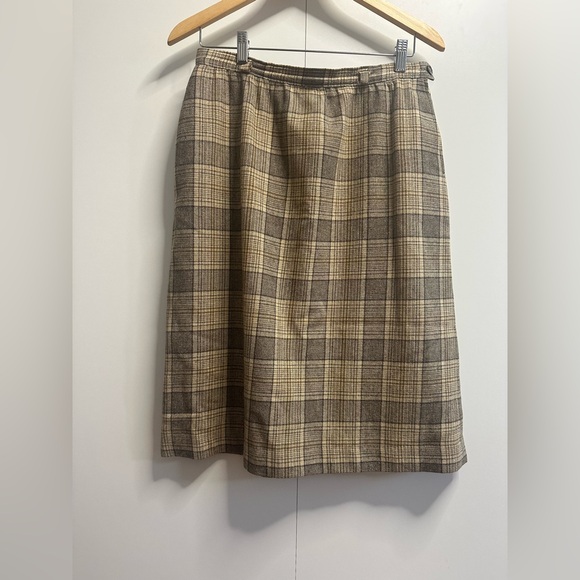 Pendleton Vintage Plaid Skirt - Picture 3 of 8
